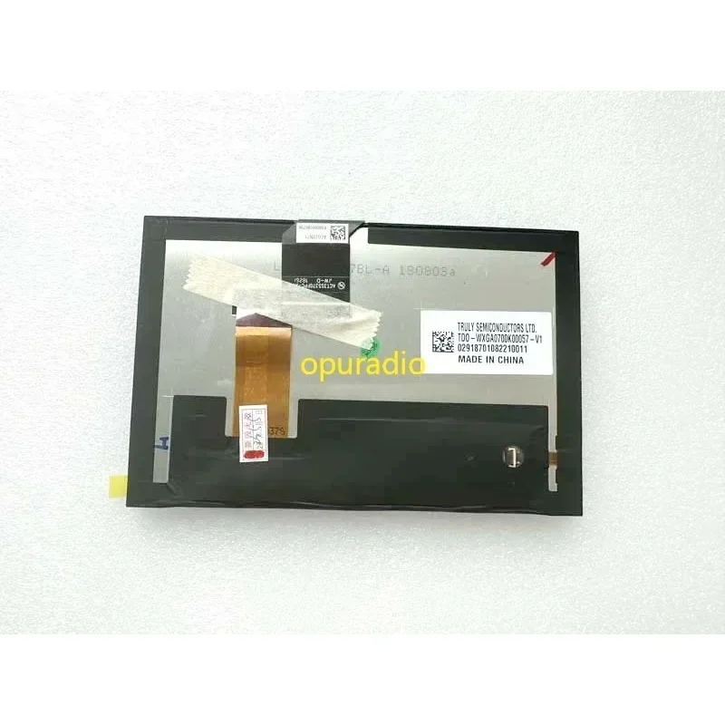 Verdadeiro display LCD para Jeep Audio, TDO-WXGA0700K00057-V1 TDO-WXGA0700K00033-V2, 7 Polegada, 40 pinos