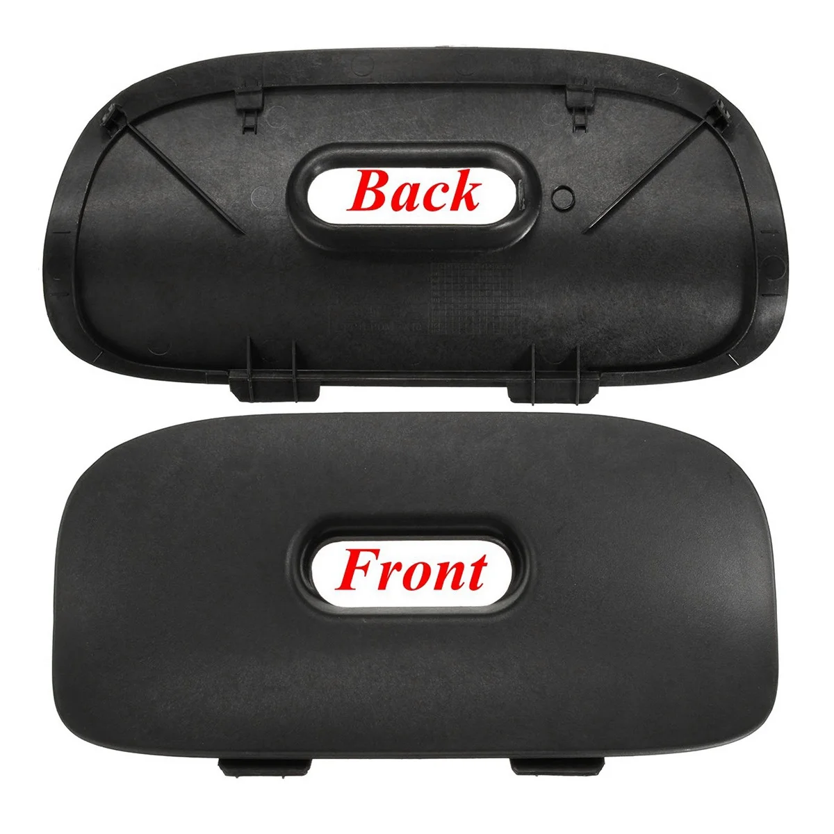 Bumper Cover Car Rear Bumper Tow Hook Cover Rear Bumper Cover Flap for -BMW X5 E53 2000-2006 51128402327