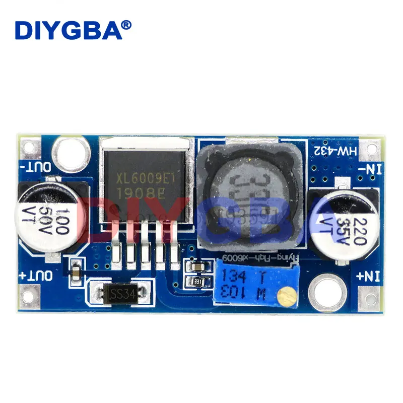 

100PCS XL6009 DC-DC Booster module Power supply module output is adjustable Super LM2577 step-up module