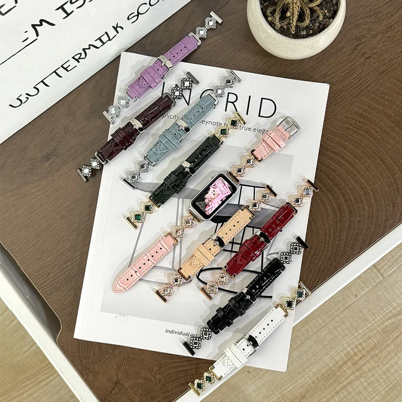 Fashion strap for Huawei band 9/8 Sport watchband for Honor band 9 Correa bracelet Woman Belt Smartwatch Wristband