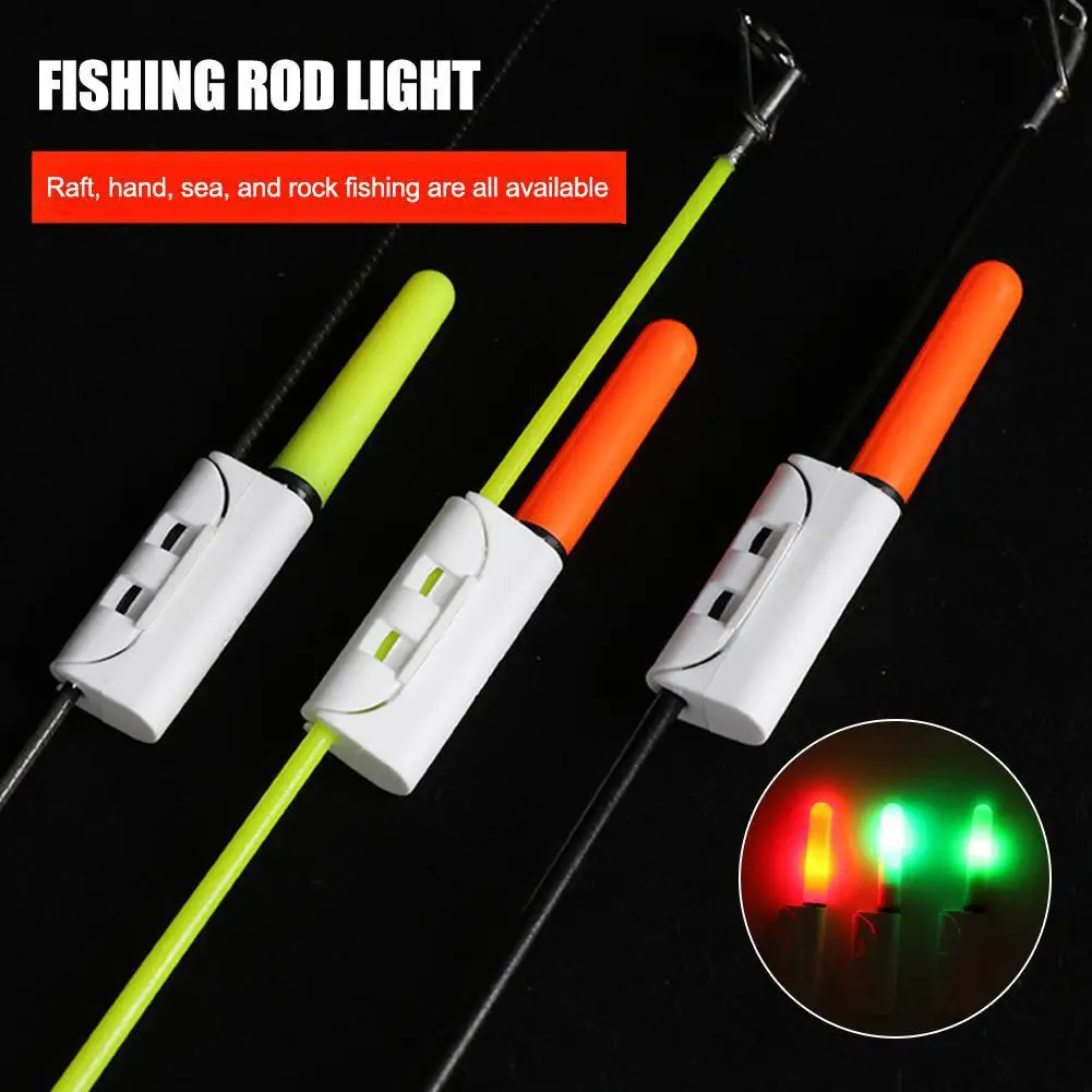 Fishing Rod Light Night Fishing Light Lithium Battery Buoy Charge Lamp Stick Pesca Bobber USB Tools Luminous Fluorescent Se Z3O5