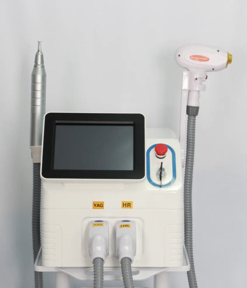 

Dual Wavelength Laser Beauty Machine,Diode Picosecond Tech for Hair Tattoo Removal Skin Rejuvenation Salon Household