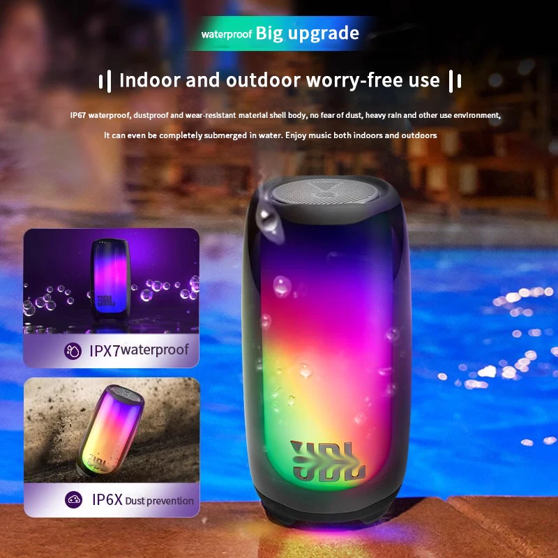 JB-L Audio PULSE5 Pulse 5 Waterproof and dustproof color atmosphere light effect outdoor portable Bluetooth speaker