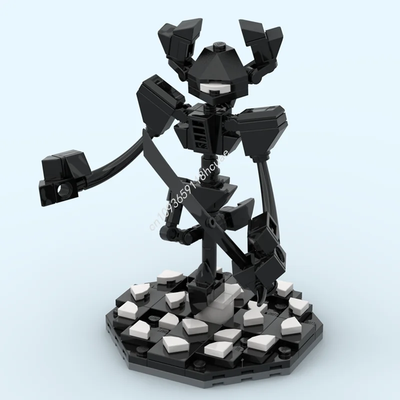 122 Stück MOC The Roaring Knight Nan Modellbausteine Idee Montieren Sie modulares Geburtstags-Bastelspielzeug Bildung Weihnachtsgeschenke