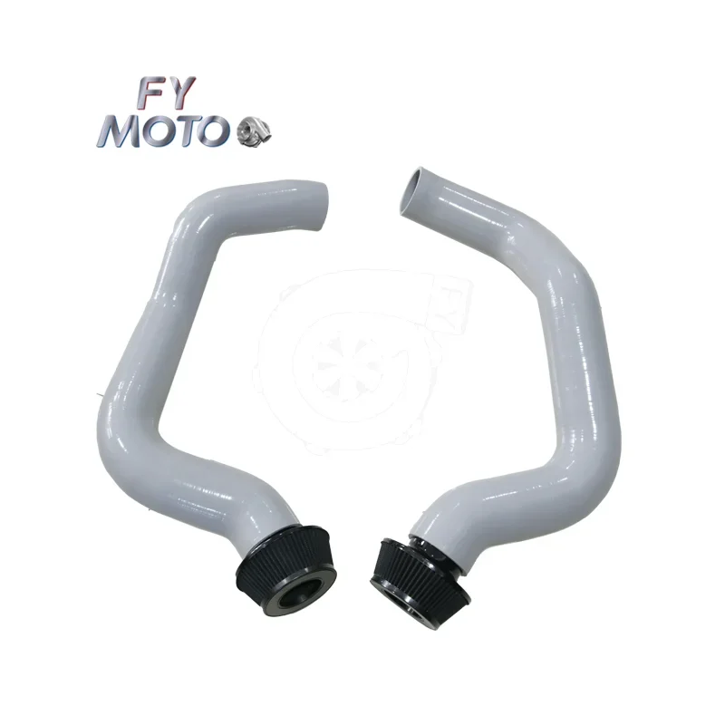 INTAKE COLD AIR Grey INDUCTION hose kit for BMW M8 M5 F90 F91 F92 F93 18-22 6ply 7MM thickness