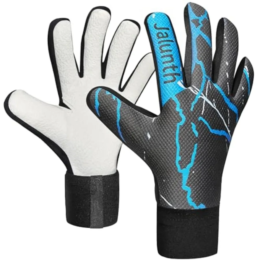 Guantes de Portero de Fútbol Profesional para Jóvenes y Adultos, Guantes de Portero para Niños y Adultos, Alto Rendimiento para Jugadores de Campo