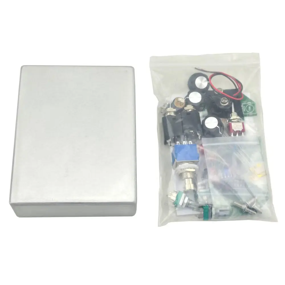 DIY Digital Reverb/Distortion/Delay Effect Pedal kit and With1590BB True Bypass