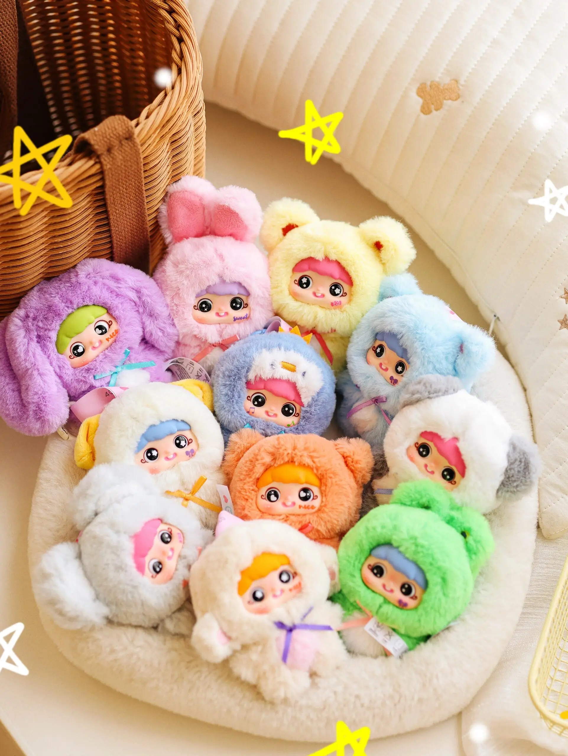 

Authentic in stock Babytree 3-year-old YAYA 1-year-old blind box plush trendy toy blind box desktop ornament birthday gift
