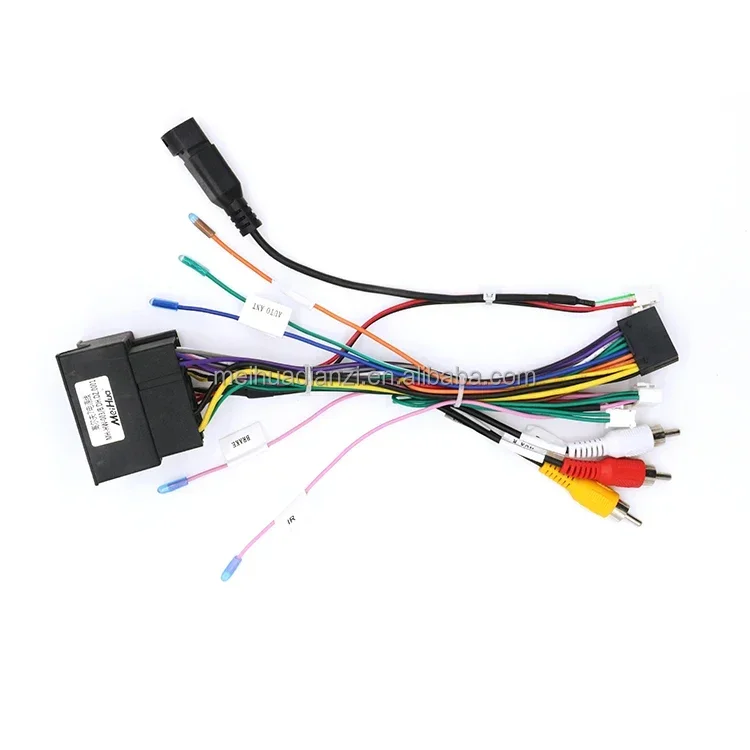 Auto Stereo Cable for VW Transporter T5 Multivan Caravelle 2015 2016 Car Radio with Facial Plastic Frame Accessories