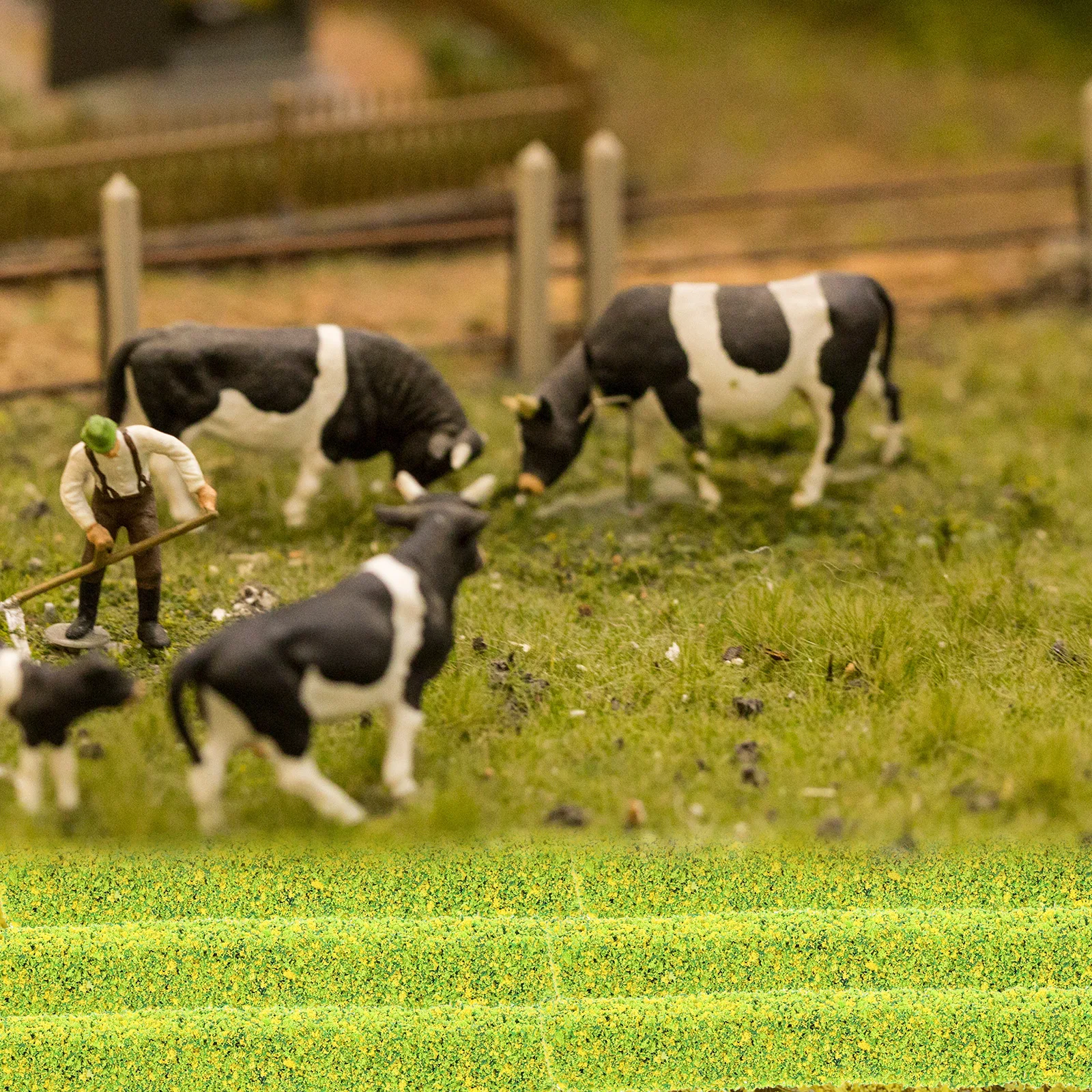 Arbustes de fleurs artificielles miniatures, 20 pièces, décoration de scène naturelle pour Table de sable, chemin de fer, Micro accessoires de photographie de paysage