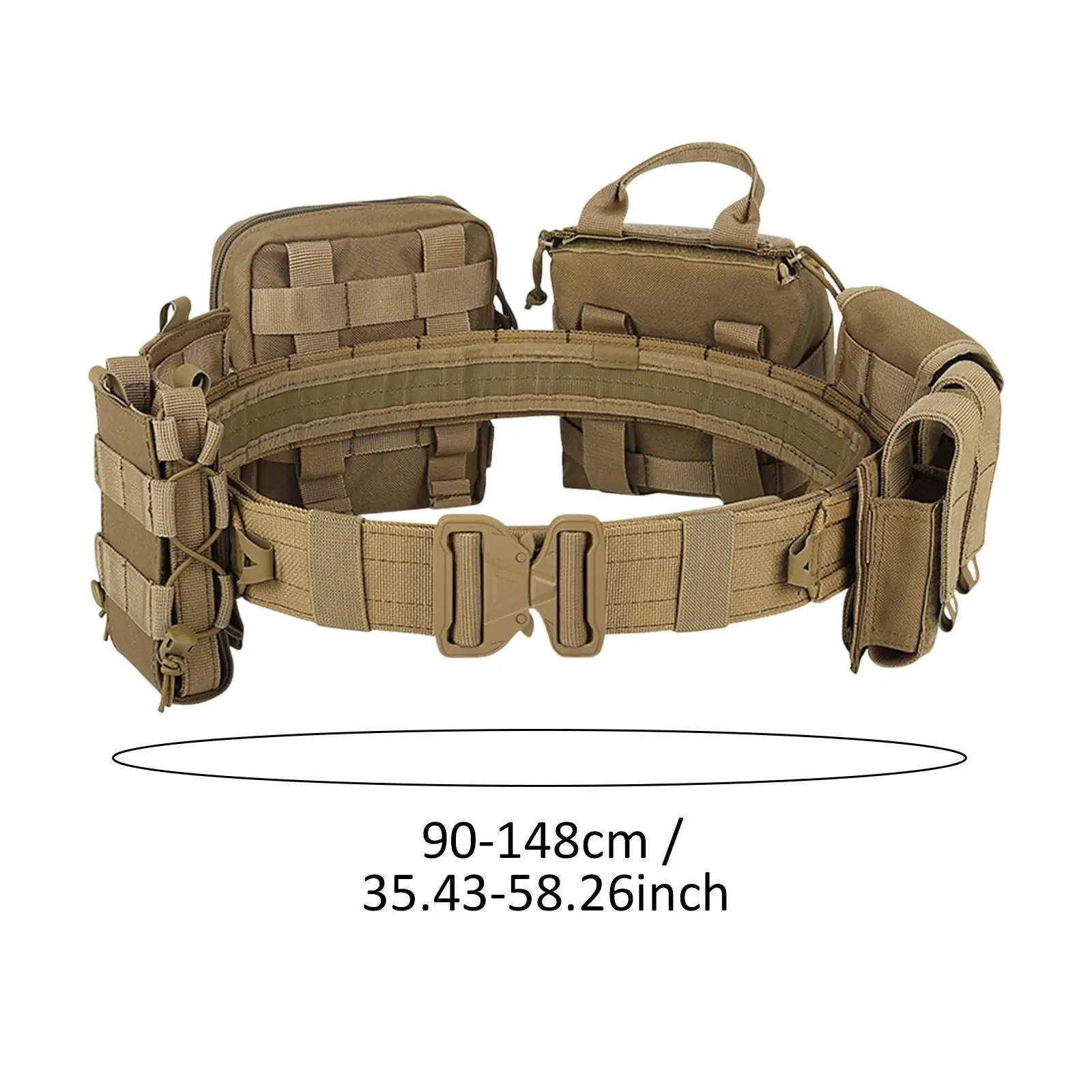 Outdoor Fanny Pack Waist Bag Convenient Design Quick Release Buckle Utility Bag