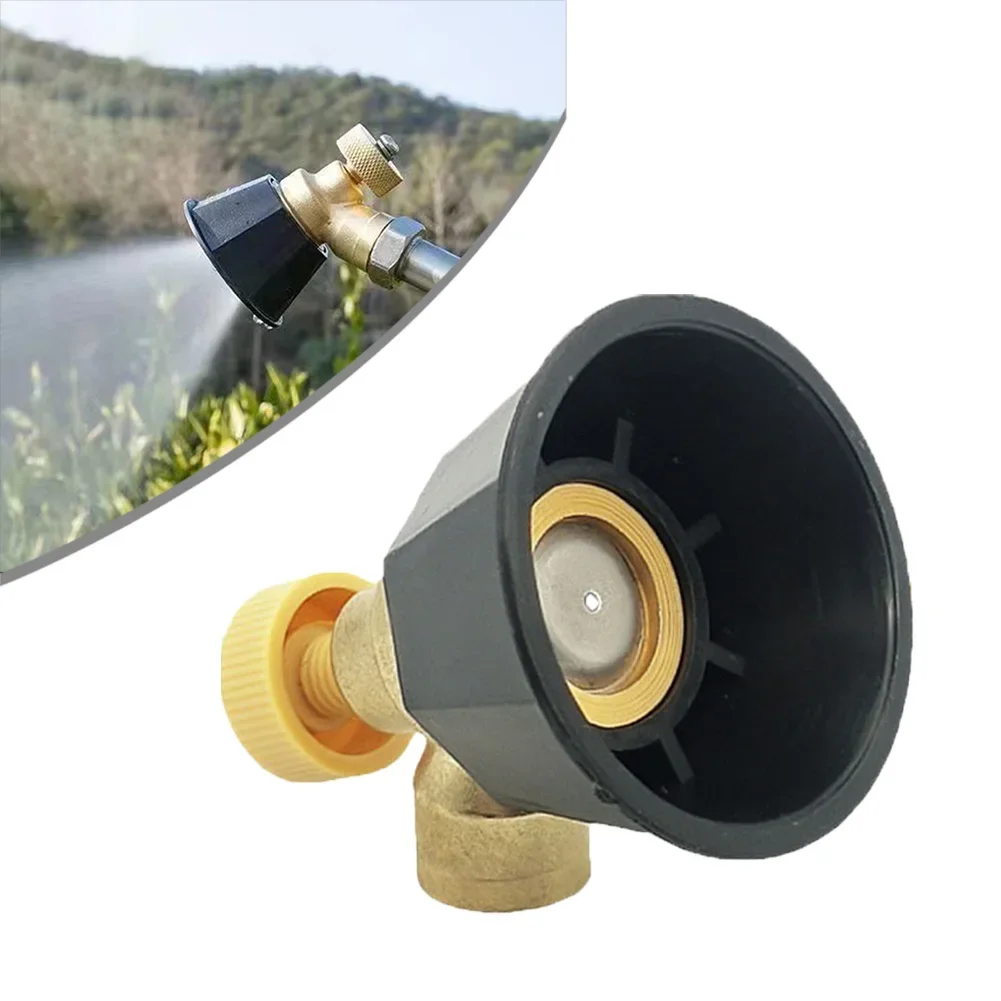 1pc Adjustable Agricultural Sprinkler Atomization Nozzle For Garden Watering Irrigation Windproof Sprayer Nozzle Spare Parts