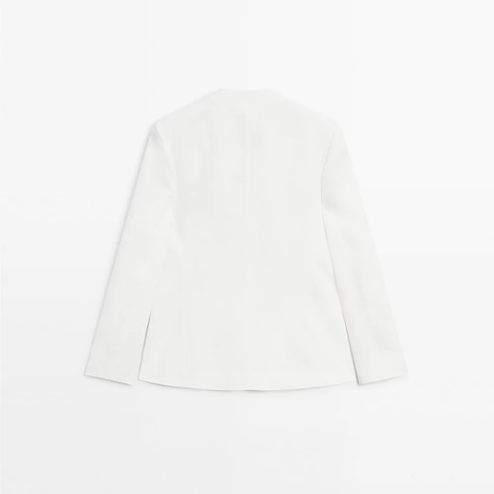 고품질 여성 린넨 수트 싱글 브레스티드 재킷 팬츠 여성 투피스 세트 스마트 핏 오피스 데일리 여성 의류