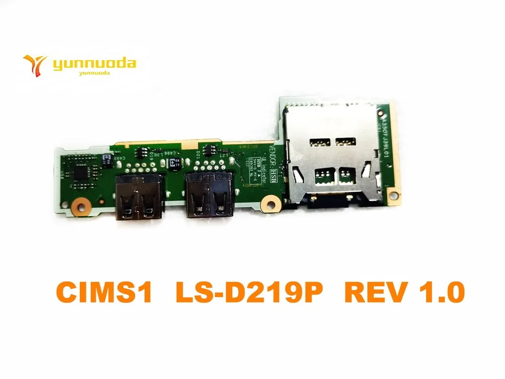 CIMS1 LS-D219P For for Lenovo ThinkPad S5 E560P USB board SD card tested good