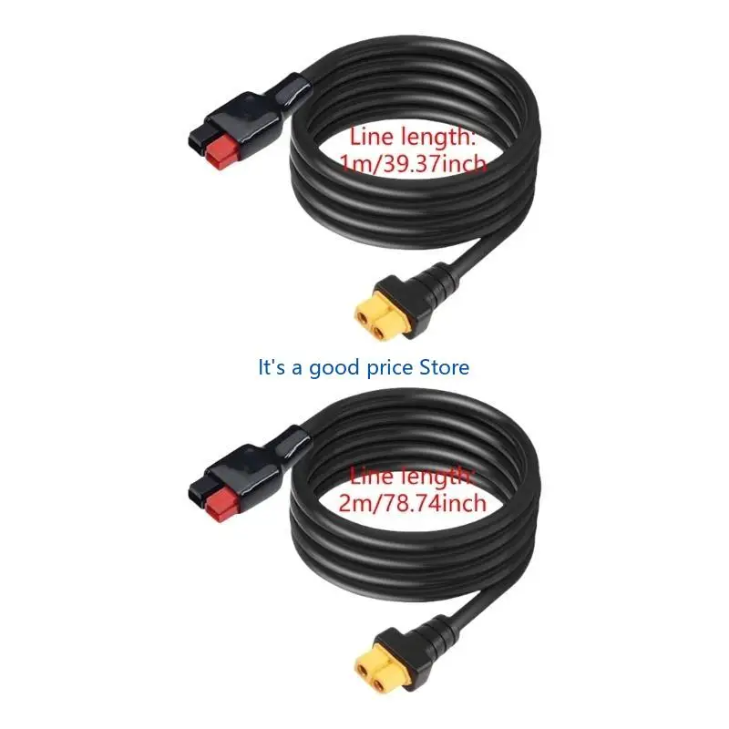 High Current 14AWG XT60 to Andersons Adapter 30A XT60 Female To Solar Connectors Cable For Home Vehicle And Accumulators