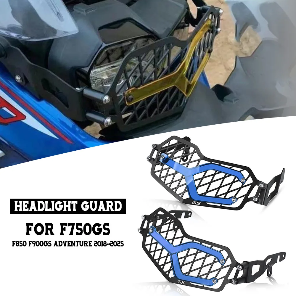 

Motorcycle For BMW F750GS F850 F900GS ADVENTURE 2018-2019-2020-2021-2022-2025 Protector Headlamp Mesh Grille Guard Accessories