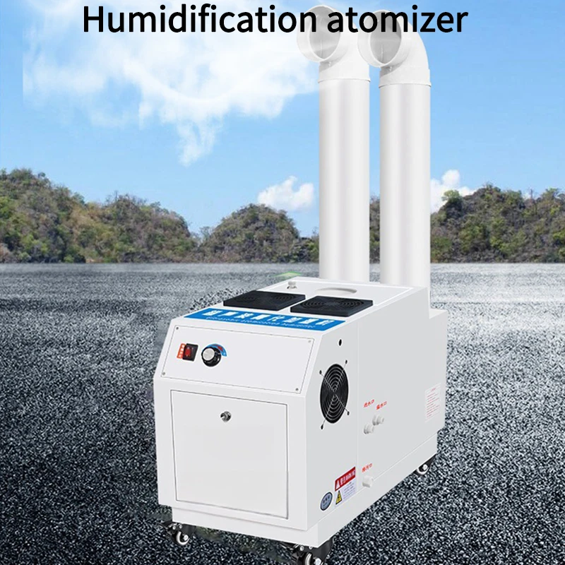 For Vegetables Keep Fresh Ultrasonic Industrial Humidifier Fog Machine Mist Factory Warehouse Fallen Dust Maker Fogger