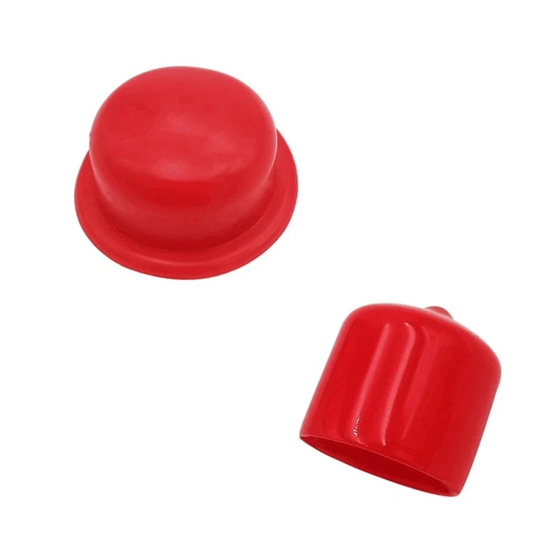 Capuchon de protection rouge pour tuyau flexible, couvercle en caoutchouc anti-poussière, vanne à broche à intervalles de CO2, machine à soda, machine à eau pétillante de Rotterdam