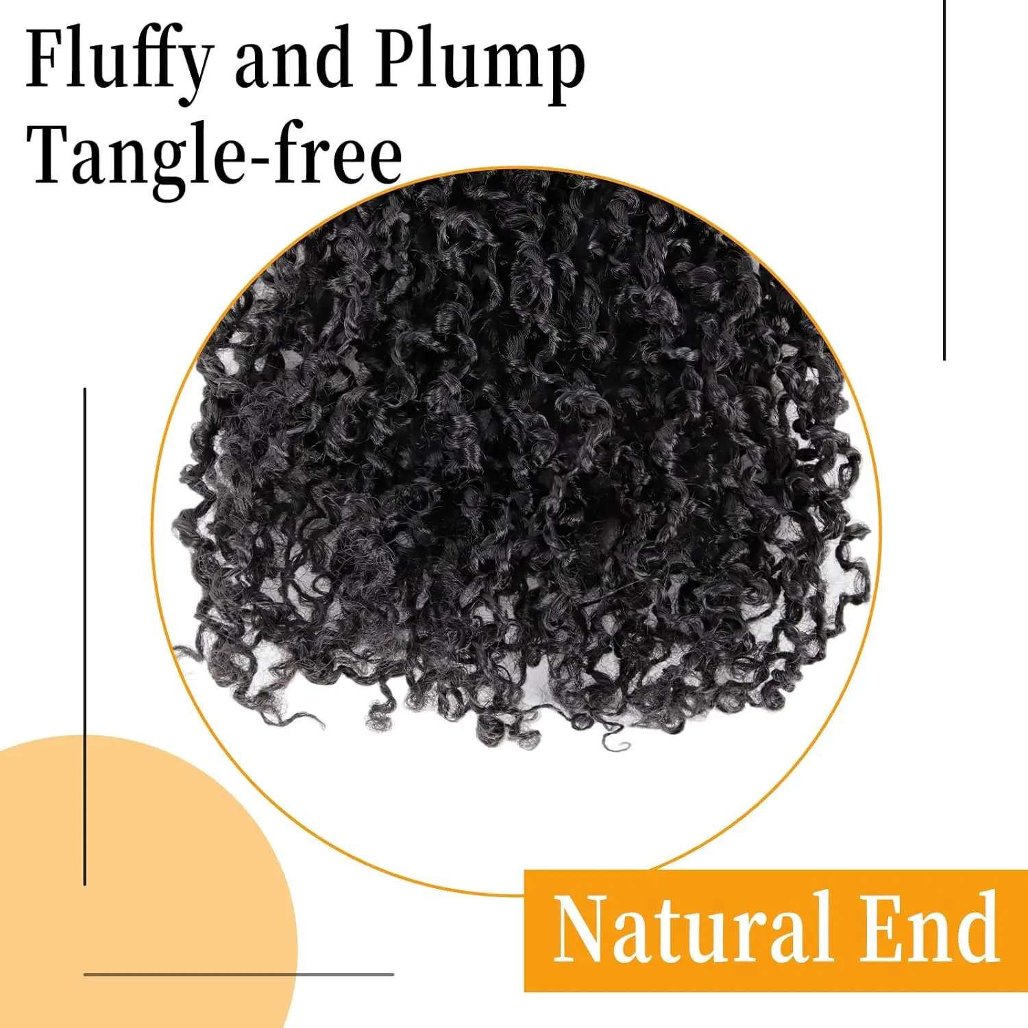 Yanky Twist Crochet Hair para mujeres negras 7 paquetes Pre-bucle Yankee Twist Hair Brown Spring Mini Passion Twist con extremos rizados Sy