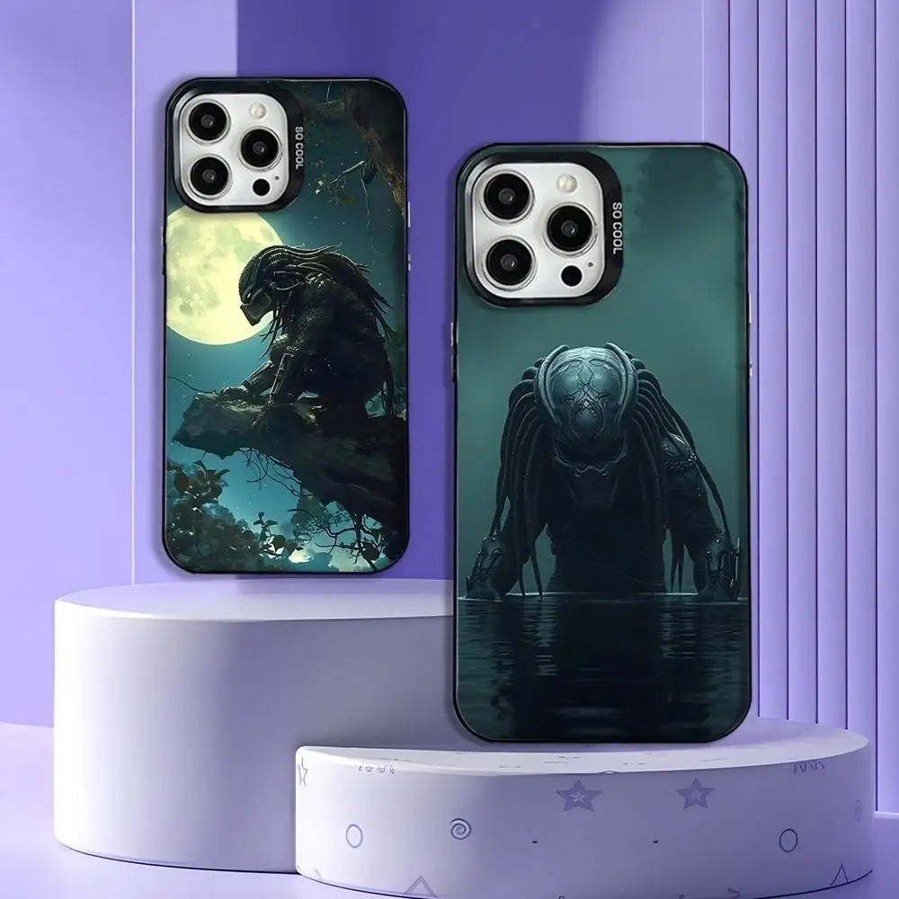 

The P-Predator Phone Case For iPhone 17,16,15,14,13,12,11,Pro,Max,Plus,E,Air,Mini Black Tpu Cover
