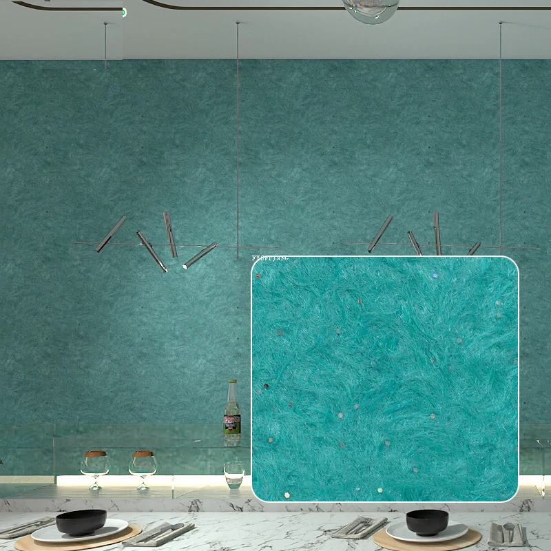 New Wall Mud Wall Renovation Paint Coating Wall Covering Plant Fiber Mud Wall Repair Wall Decoration Ecological Paint Wallpaper