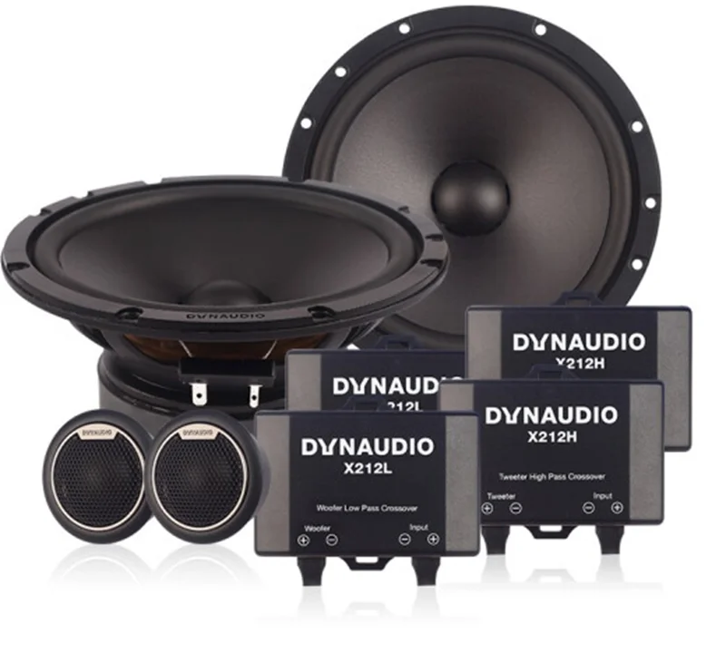 DYNAUDIO car stereo ESOTAN 212 two frequency treble medium bass horn upgrade modification kit