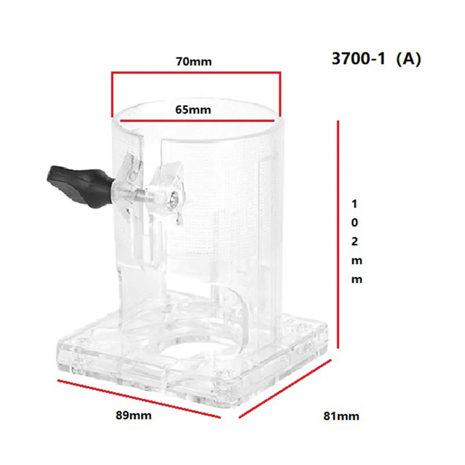 Plastic Trimmer Machine Basis Stofkap Bord Voor Rt0701c/Wu601 Reserveonderdelen