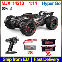 Hyper Go MJX 14210 V3.0 1/14 RC Car 75km/h Brushless 2.4G Remote Control 4WD Off-road Racing RC Truck Electric Toy
