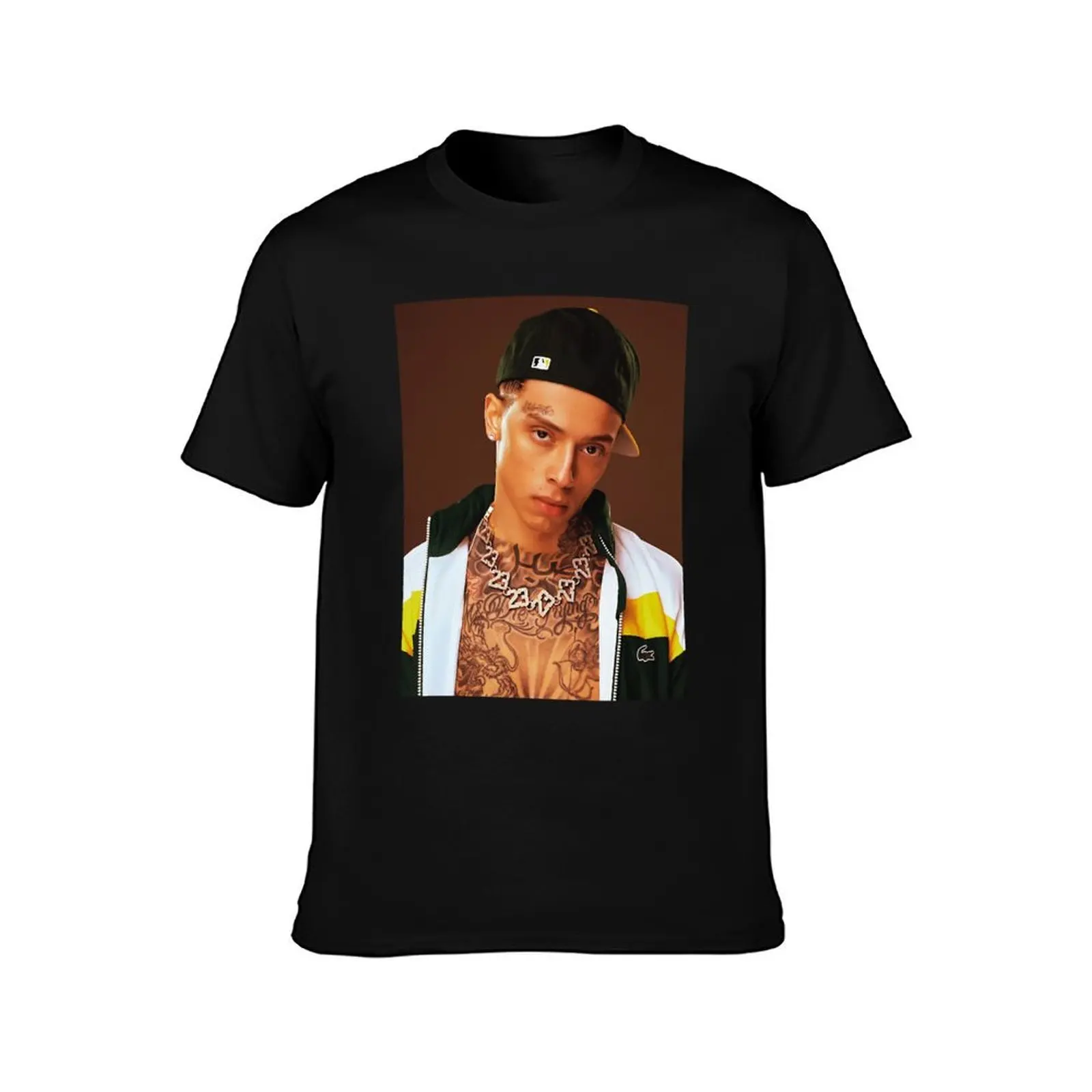 Central Cee UK Rapper T-Shirt, Summer Casual Cotton Tee, Oversized Streetwear Tops, Vintage Graphic Print, Unisex Men Women