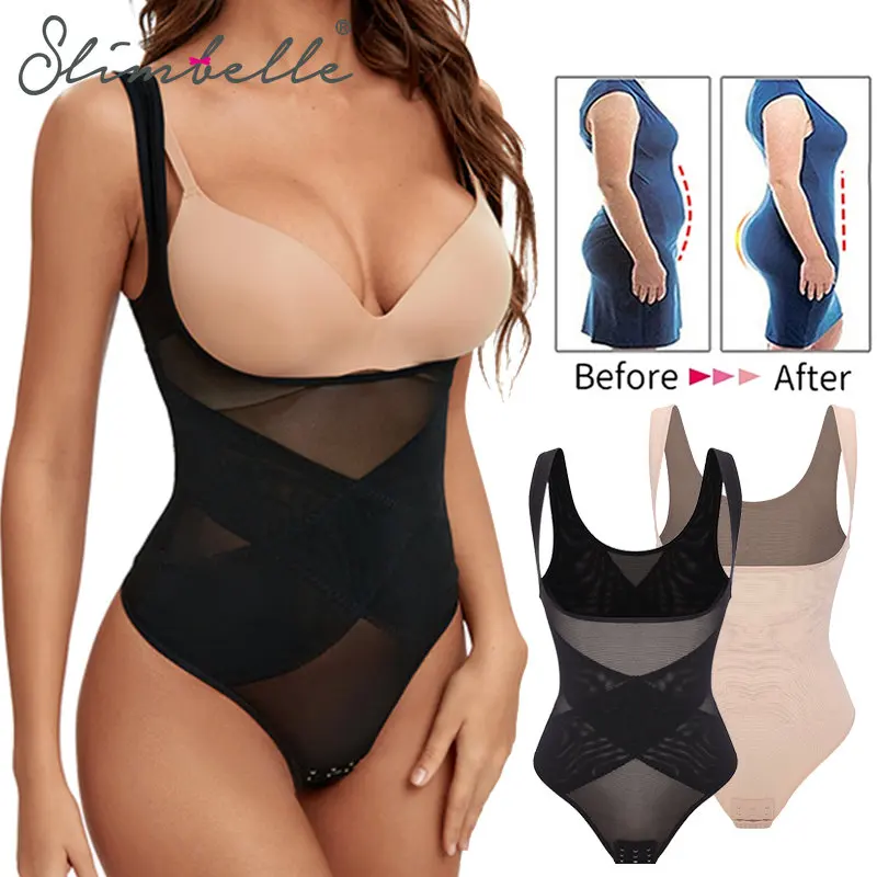 Shapewear Enhance Tummy Control Bodysuit For Women Body Shaper Fupa Slimmer Faja Waist Trainer Corset Butt Lifter Panty Girdle