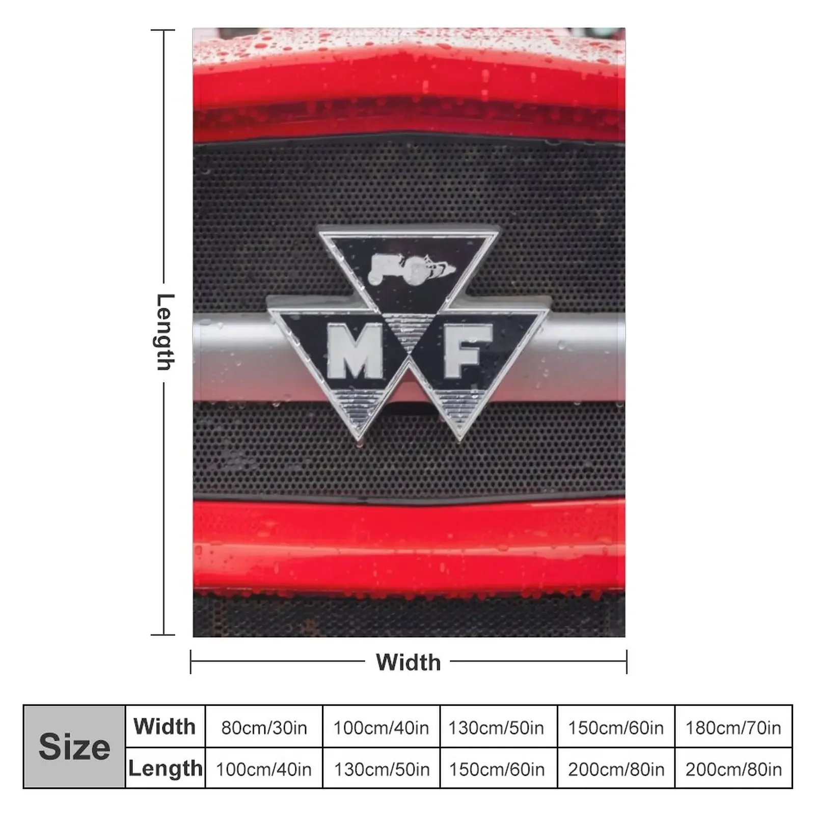 Vintage Massey Ferguson badge Throw Blanket For Sofa Stuffed Blankets blankets and blankets