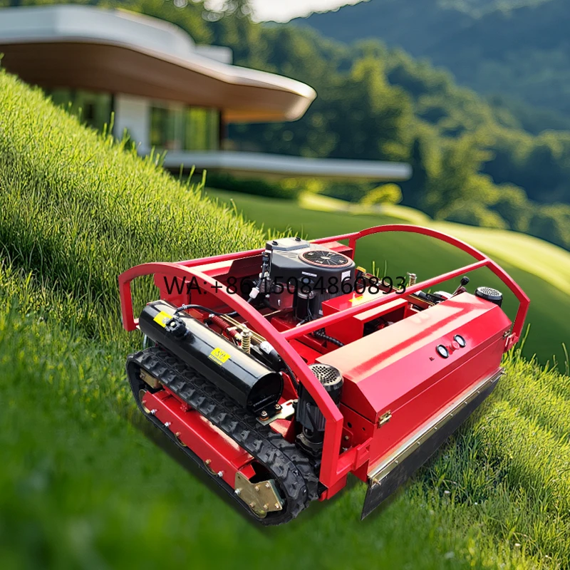 Hot Selling Tracked Lawn Mower Robot GPS Positioning Efficient and Time-saving Factory Direct Supply