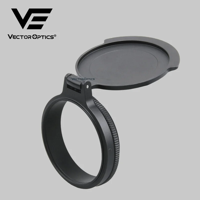 Vector Optics Continental 3-18x50FFP Scope Objective Lens Filp-up Cover Rifle Scope Accsesories Fit M52X0.75mm Objective Lens