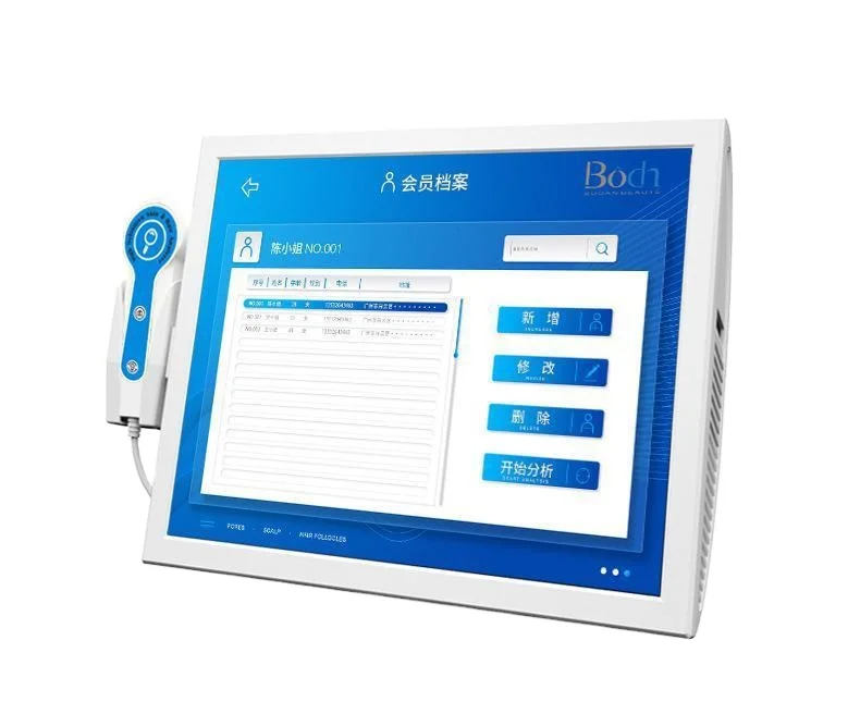 

2025 New Handheld Spectrum Analyzer Hair Analysis Machine LED Light Source with Face Body Head Analysis Software Scalp Analysis