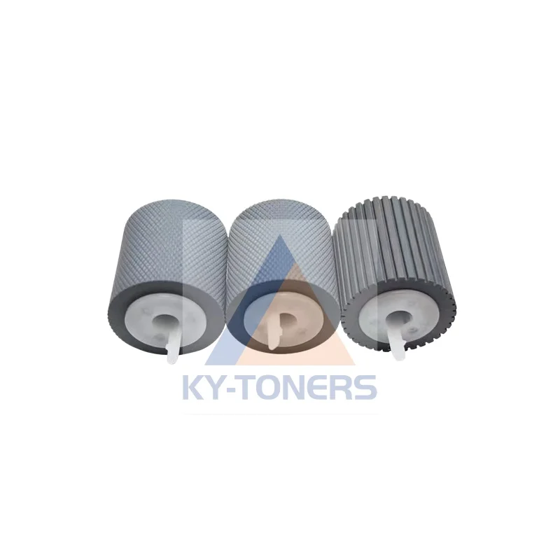 Kit de Rolos de Separação de Papel (3 Peças) para Copiadoras Sharp MX4148, 5148, 4111, 5111, 5112, 4112, 2610, 2615 - Peças de Reposição