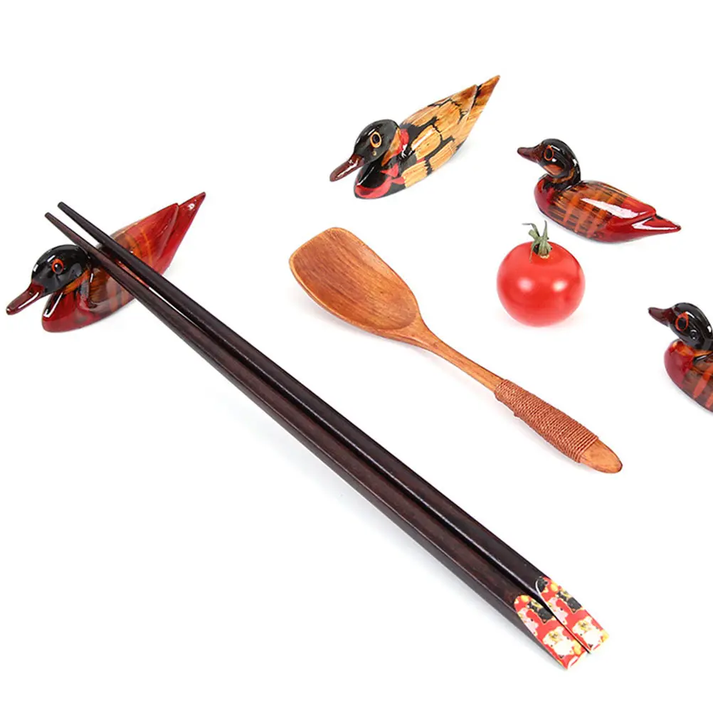 

20pcs Resin Chopsticks Rack Unique Home Decoration Dining Tableware Accessory M Duck Rest St Lightweight