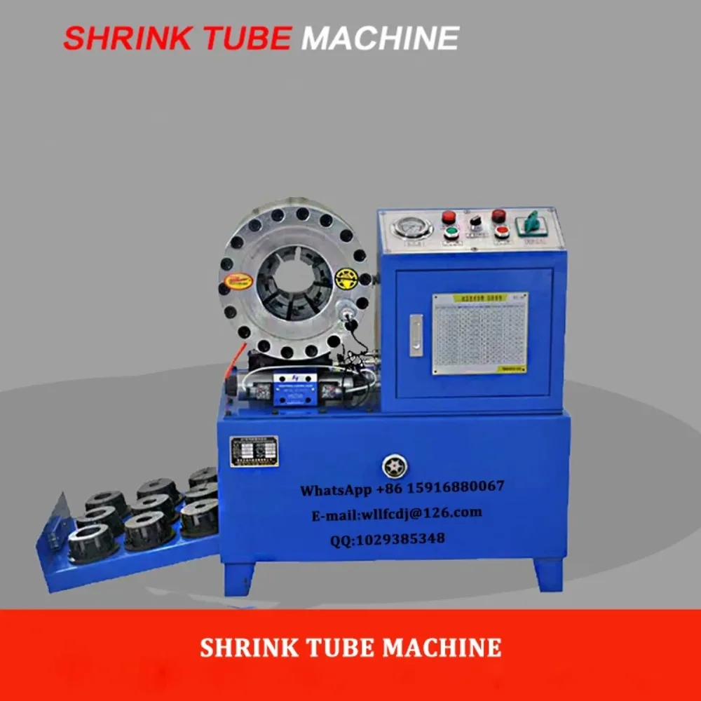 220V/380V Hydraulic Hose Crimping Machine High-pressure Oil Pipe Steel Wire Pipe Joint Automatic Crimper