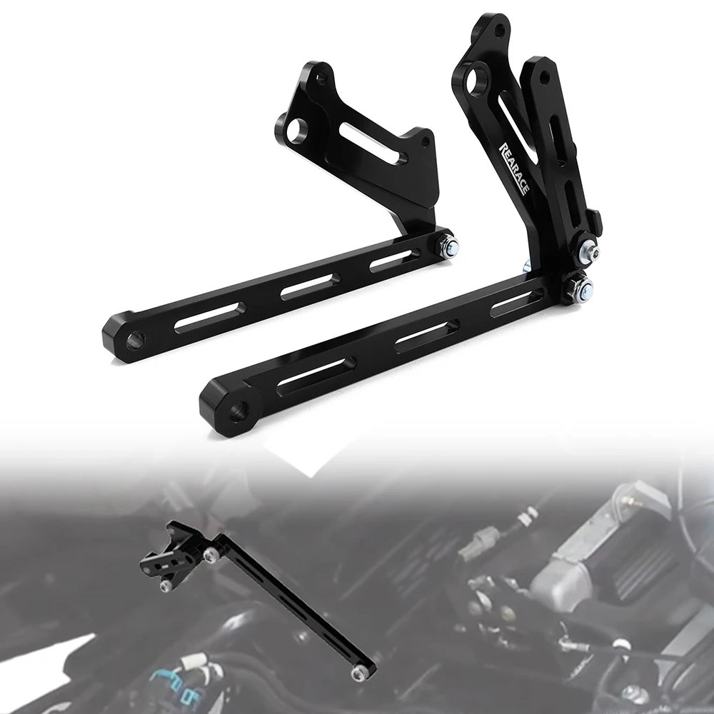 

Fit For Polaris Slingshot Base/ SL/ SL LE/ SLR/ GT LE/ GT/ SLR LE/ S/ R Motorcycle Hood Extension Hinges Kit ATV Aluminum Black