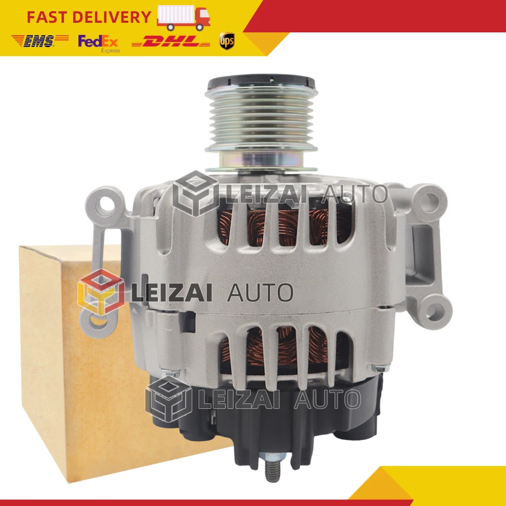 120 A/12 Volt CW 6-Groove Alternator for Mercedes-Benz W203 C230 2003-2005 1.8L  A2711540202, A2711540802, 0124515088, 2542582B