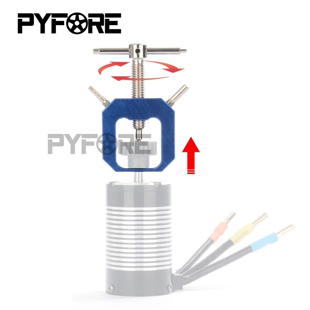 PYFORE RC มอเตอร์เกียร์ PULLER Universal มอเตอร์ Pinion Gear EXTRACTOR Remover เครื่องมือระดับมืออาชีพสําหรับ RC มอเตอร์อัพเกรดอุปกรณ์เสริม