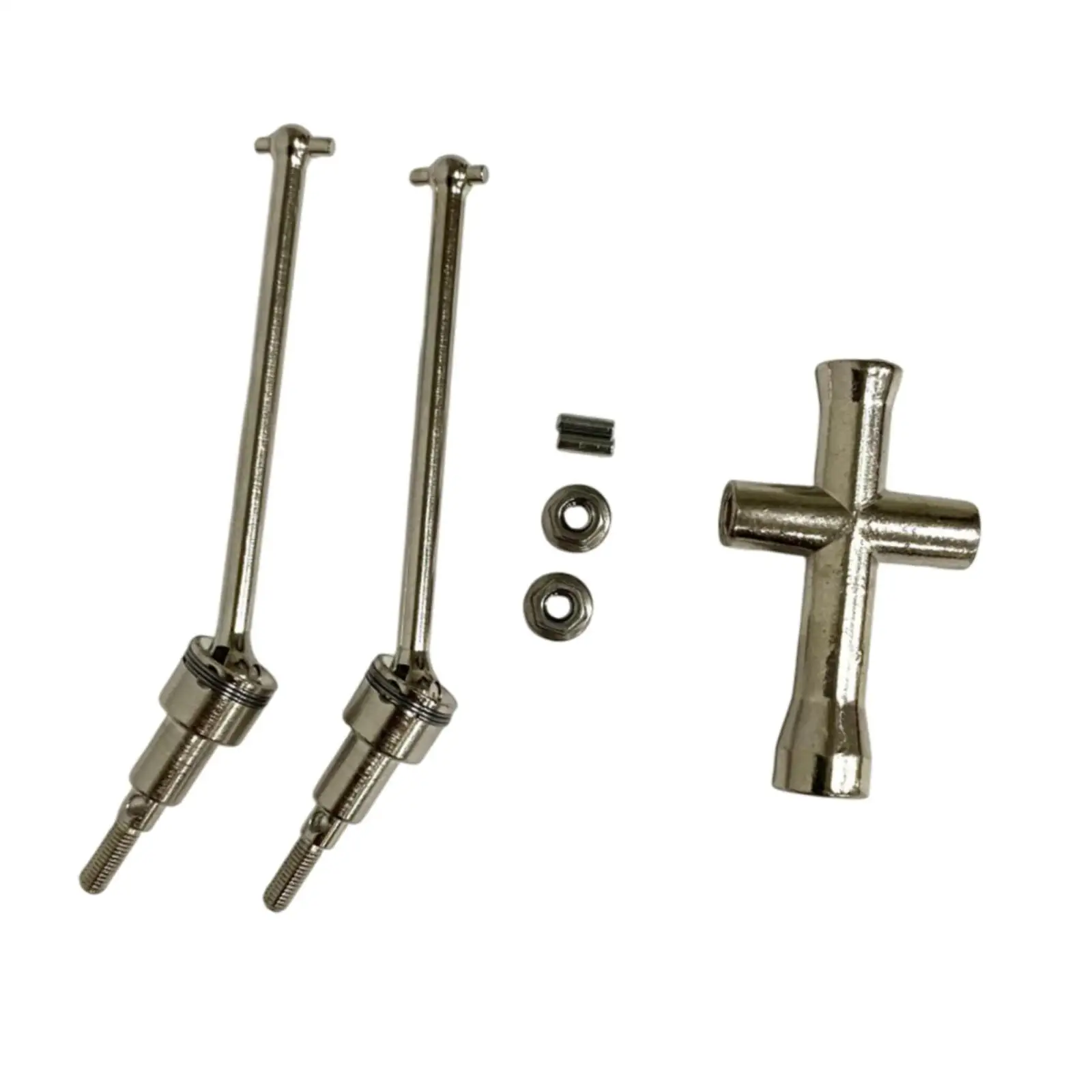 

1:16 RC Front Drive Shaft Accessory Assembly Easy to Install Modification Spare Parts RC Model Vehicle Parts for 16101 16102