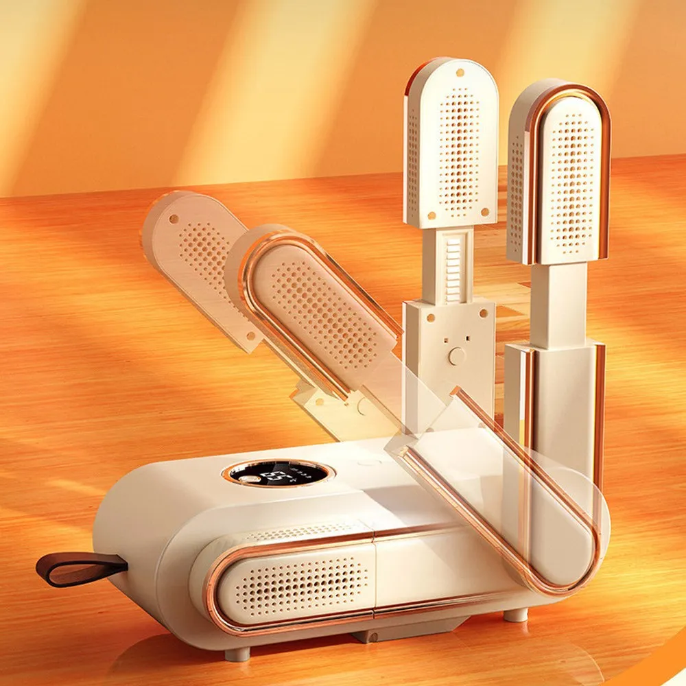 Bleo Stand-Type Timer Shoe Rack Sneakers Indoor Shoes Deodorizer Length Adjustable Dryer