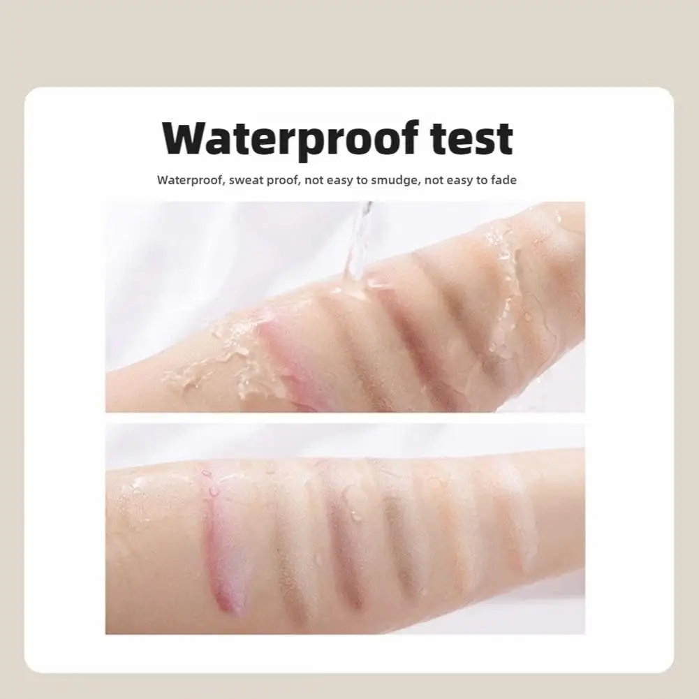 Bâton de Fard à Paupières Double Document 256, Maquillage Étanche, Bicolore, Scintillant, Cosmétiques, Portable, miles Paresseuse