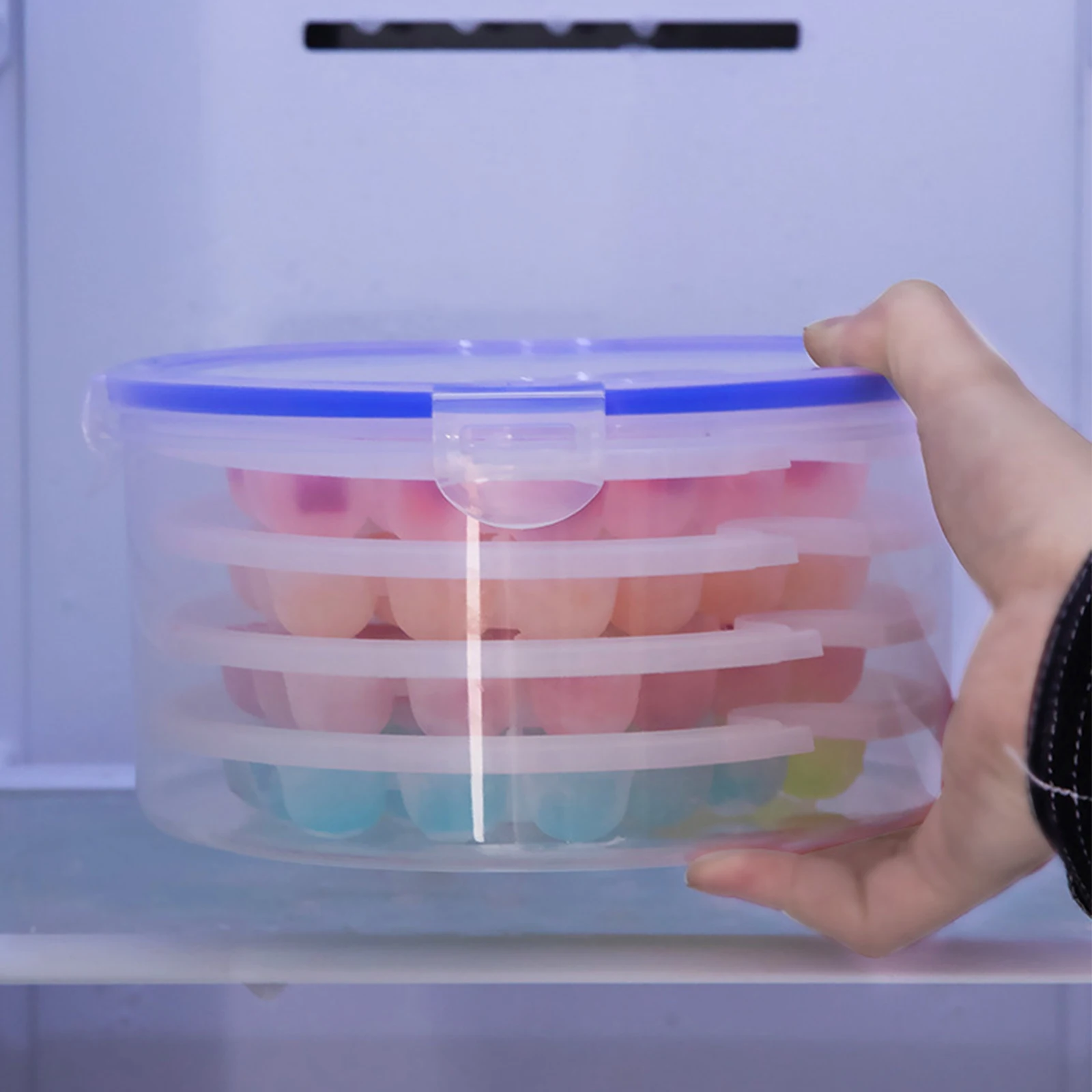 

Силиконовый поднос для кубиков, круглая форма, кухонные DIY многоразовые ледяные шарики, блоки для охлаждения, пива, вина, виски, джин, коктейли, сок, кофе