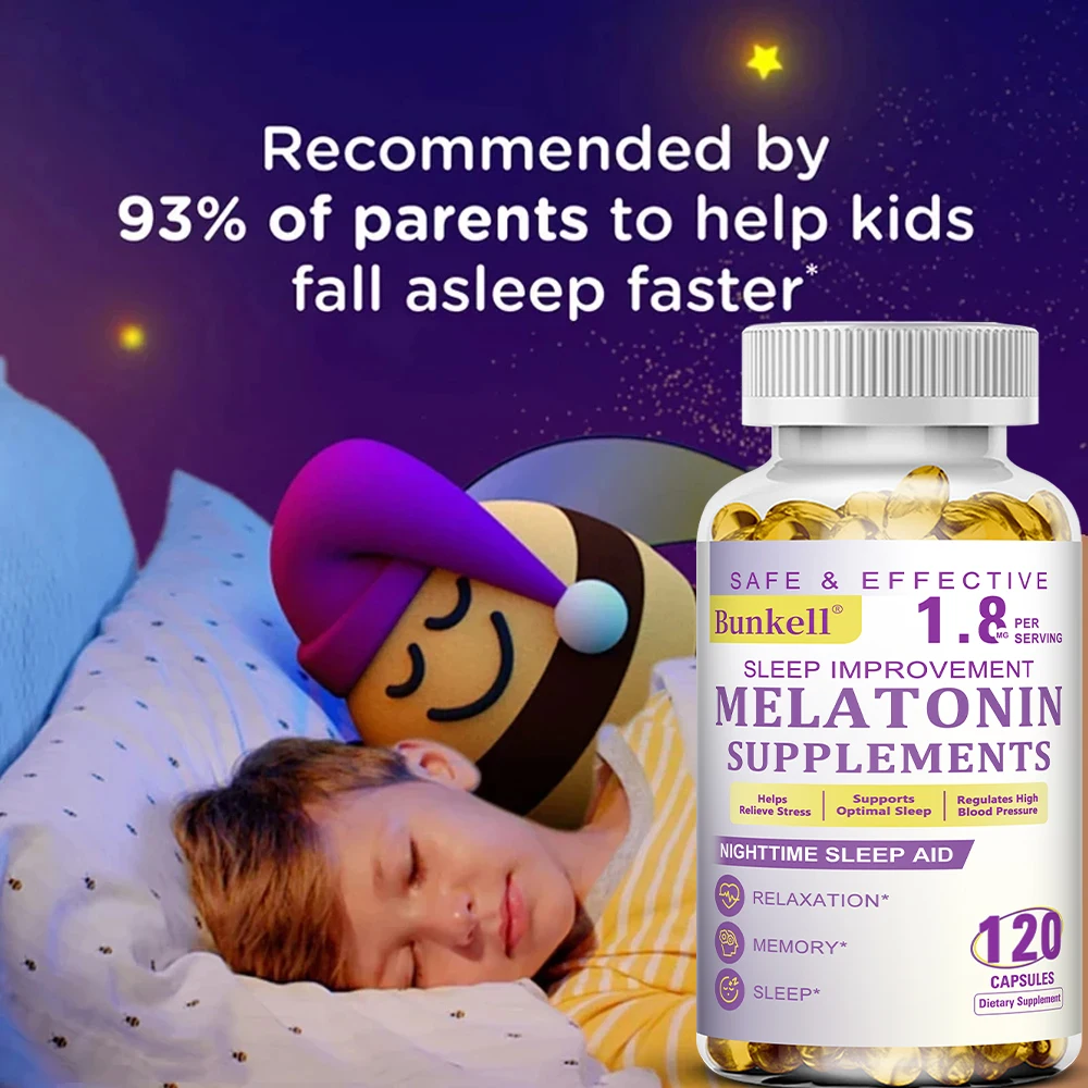 

Капсулы с мелатонином - для улучшения сна, без ГМО, веганские, способствуют быстрому засыпанию, улучшают качество сна, укрепляют иммунитет, облегчают бессонницу.