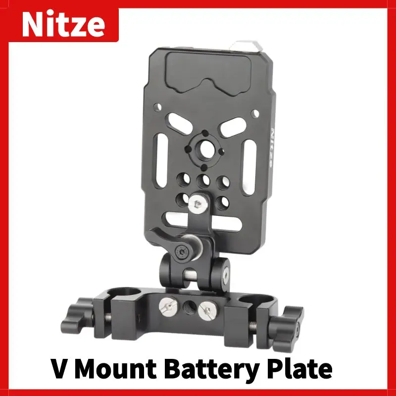 Imagem -06 - Nitze v Mount Battery Plate Braço Ajustável 15 mm Rod Clamp N21-a3