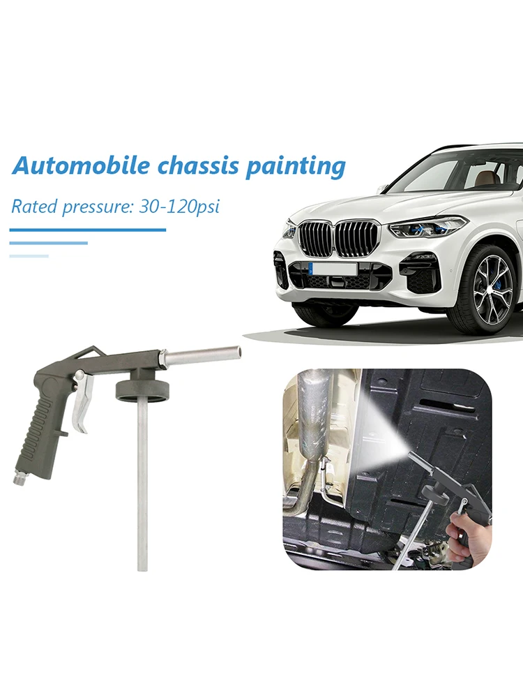 Automobile Airbrush Chassis Sprayer Durable Airbrush Chassis Sprayer Steel Undercoating Chassis Painting Coating Gun