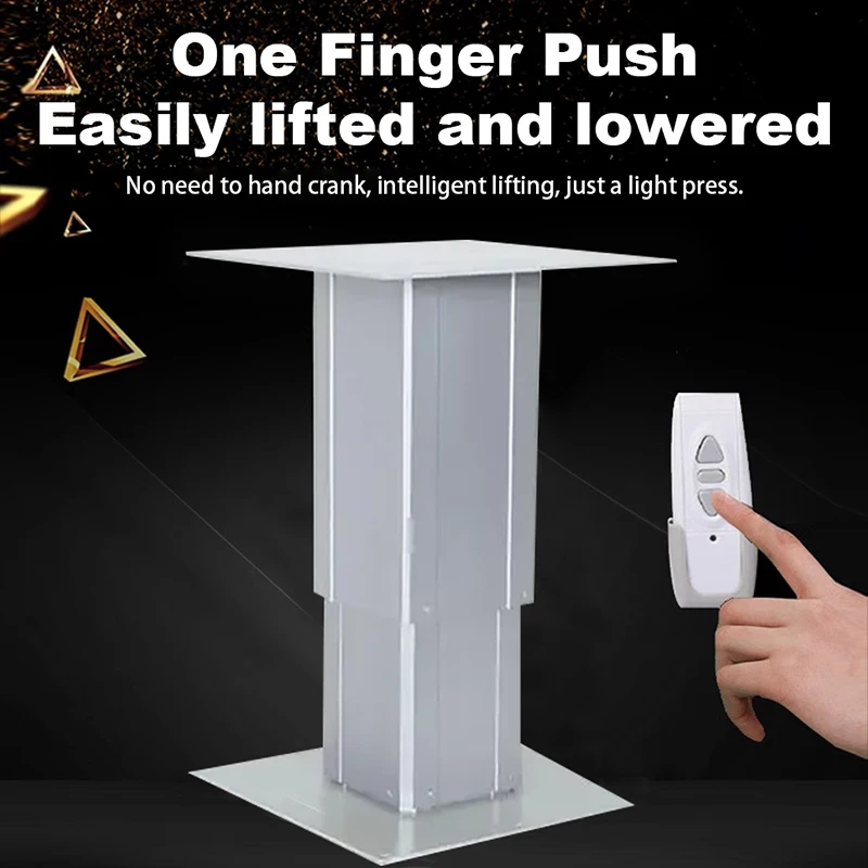 Elevador elétrico de tatami com controle remoto, acessório de mesa oculto para casa, mesa de elevação elétrica, levantador de chão para decoração de casa