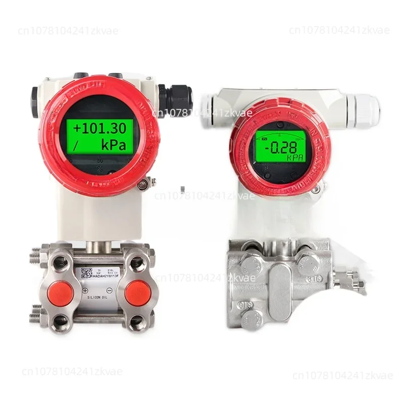 Intelligent Single Crystal Differential Pressure Transmitter High Precision 3051 Liquid Level Measurement 0.1 Class 4