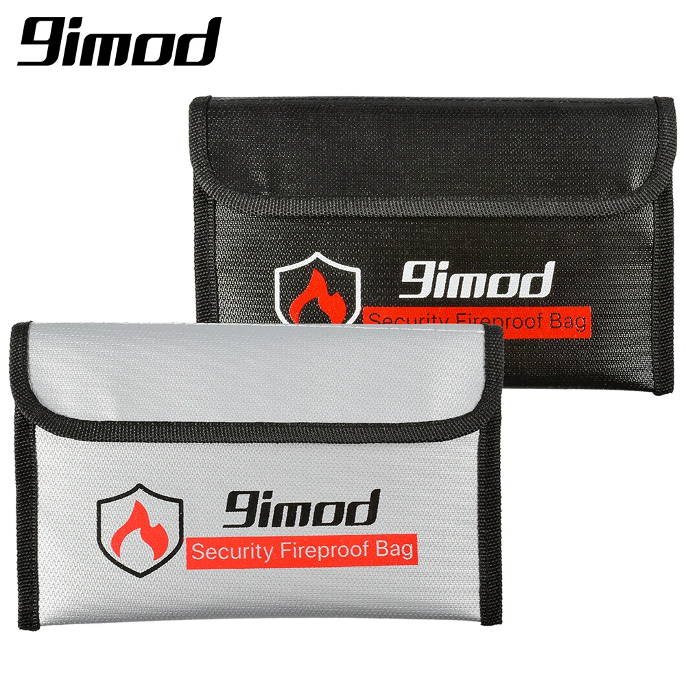9imod 5x8 inch Fireproof Bag Explosion-Proof Waterproof Lipo Battery Safety Bag